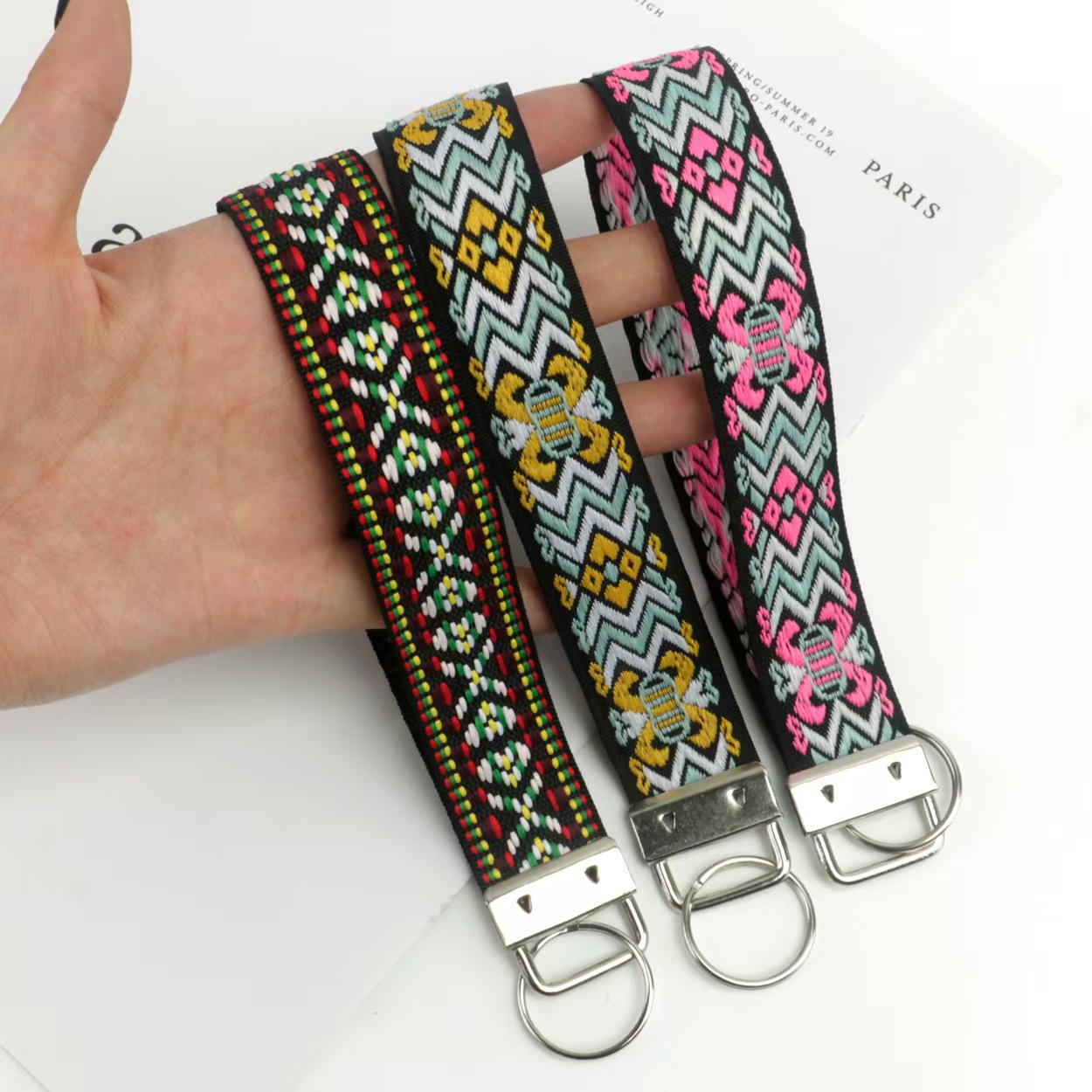Premium Fabric Keychains #12