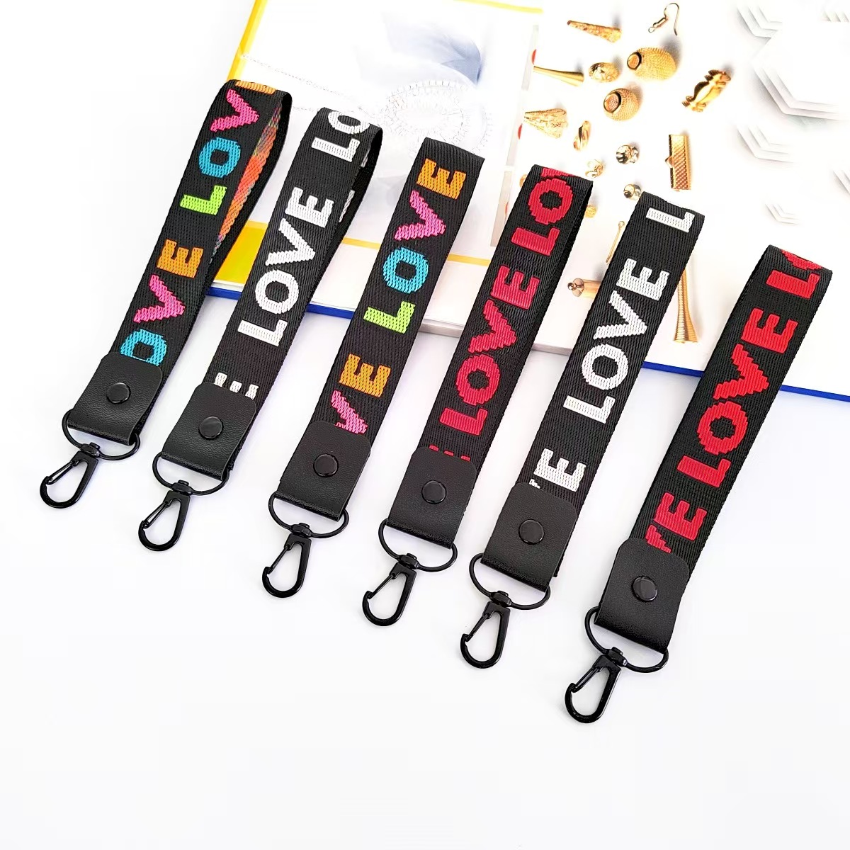 Premium Fabric Keychains #24