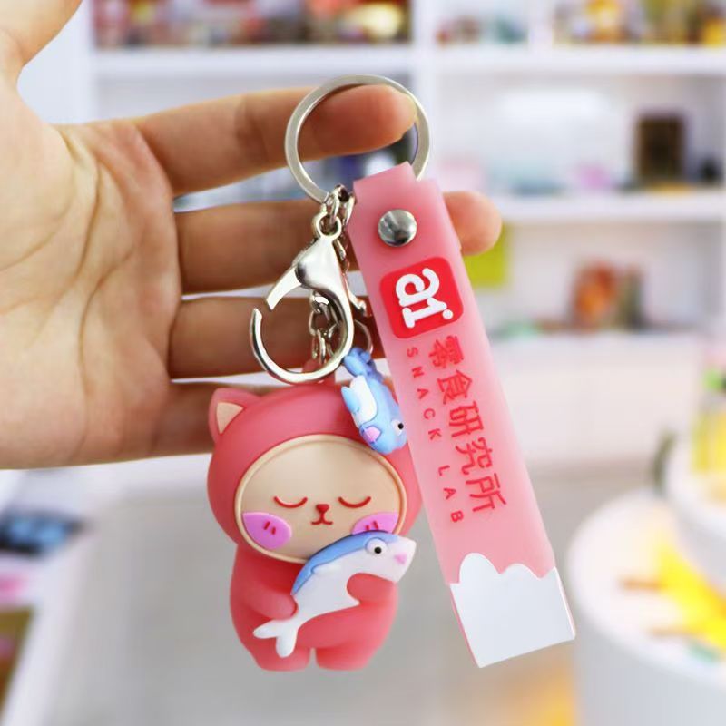 Mini Cute PVC Character Tag