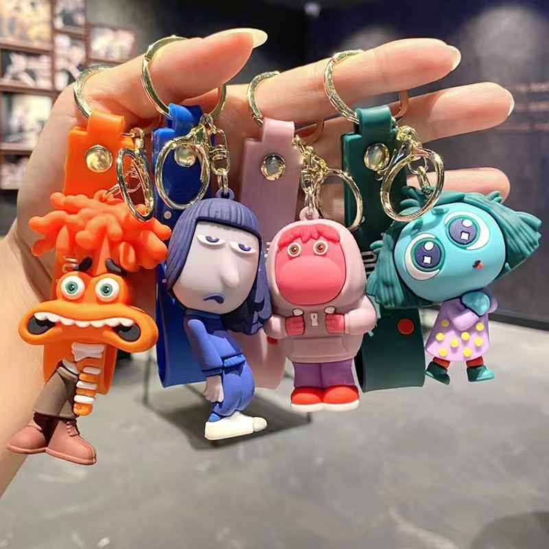 Glow-in-Dark PVC Keychain