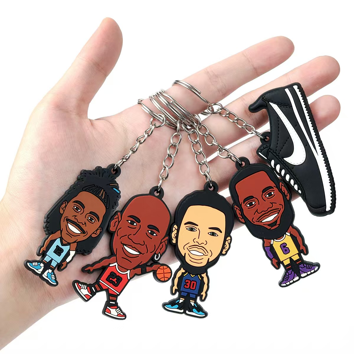 Flag & National PVC Keychain