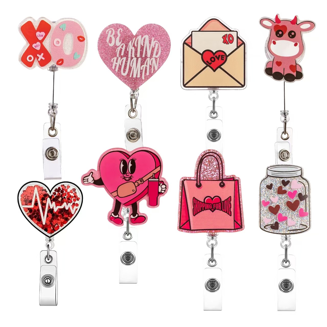 Premium Retractable Badge Holders #1