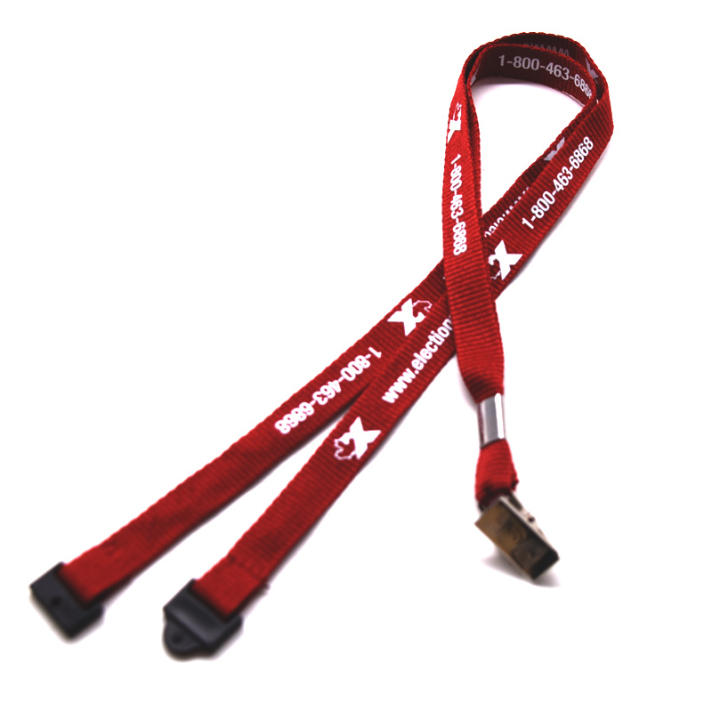 Elections Canada Red Lanyard