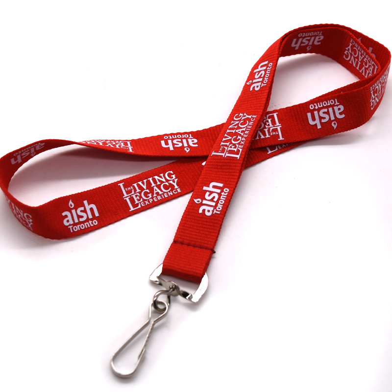 Aish Toronto Red Lanyard